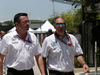 GP MALESIA, 02.10.2016 - Eric Boullier (FRA) McLaren Racing Director Bruno Michel (FRA) Gp2 Promoter