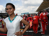 GP MALESIA, 02.10.2016 - Gara, griglia Ragazza e Sebastian Vettel (GER) Ferrari SF16-H