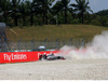 GP MALESIA, 02.10.2016 - Gara, Romain Grosjean (FRA) Haas F1 Team VF-16 retires from the race