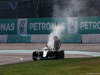 GP MALESIA, 02.10.2016 - Gara, Lewis Hamilton (GBR) Mercedes AMG F1 W07 Hybrid retires from the race