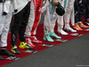 GP MALESIA, 02.10.2016 - Gara, The drives observe the national anthem