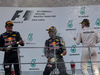 GP MALESIA, 02.10.2016 - Gara, secondo Max Verstappen (NED) Red Bull Racing RB12, Daniel Ricciardo (AUS) Red Bull Racing RB12 vincitore e terzo Nico Rosberg (GER) Mercedes AMG F1 W07 Hybrid