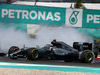 GP MALESIA, 02.10.2016 - Gara, Nico Rosberg (GER) Mercedes AMG F1 W07 Hybrid spins