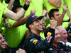 GP MALESIA, 02.10.2016 - Gara, Festeggiamenti, Daniel Ricciardo (AUS) Red Bull Racing RB12 vincitore e secondo Max Verstappen (NED) Red Bull Racing RB12