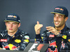 GP MALESIA, 02.10.2016 - Gara, Conferenza Stampa, Max Verstappen (NED) Red Bull Racing RB12 e Daniel Ricciardo (AUS) Red Bull Racing RB12