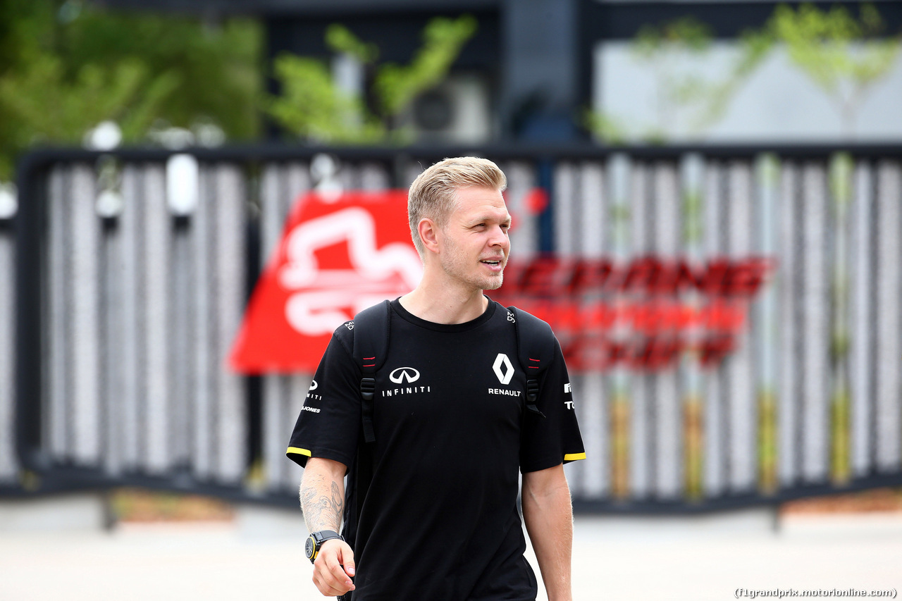 GP MALESIA, 29.09.2016 - Kevin Magnussen (DEN) Renault Sport F1 Team RS16