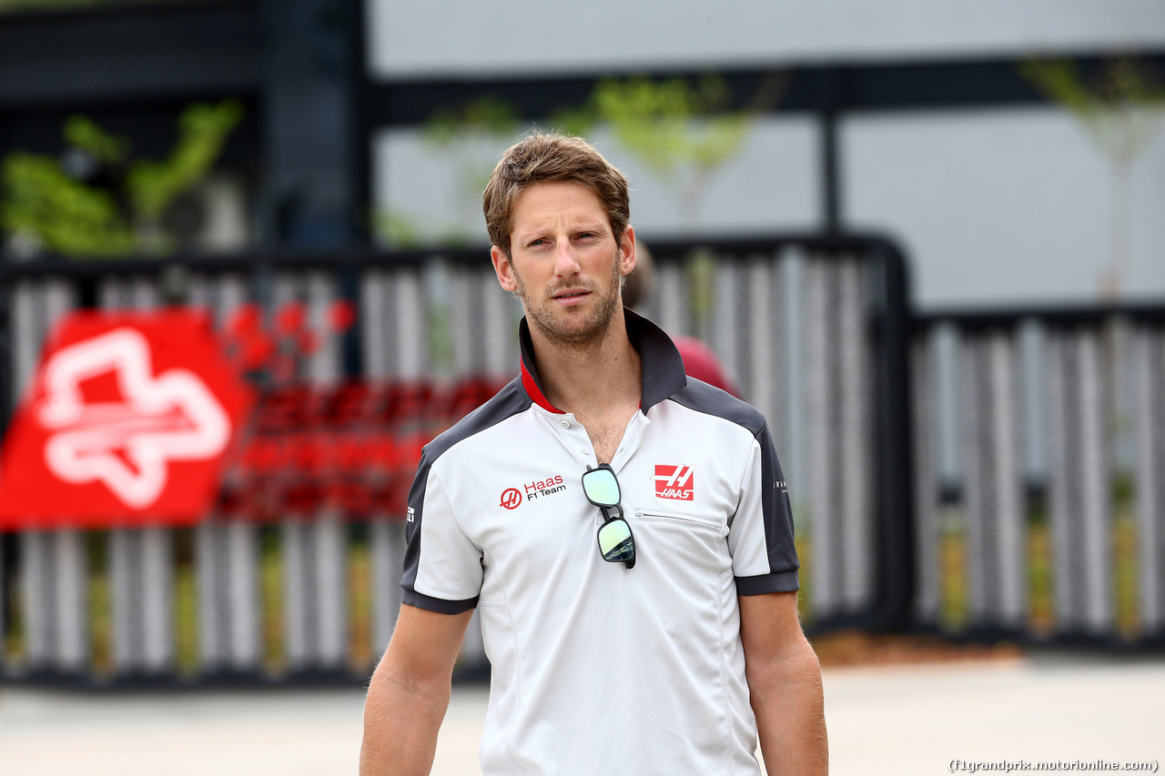 GP MALESIA, 29.09.2016 - Romain Grosjean (FRA) Haas F1 Team VF-16