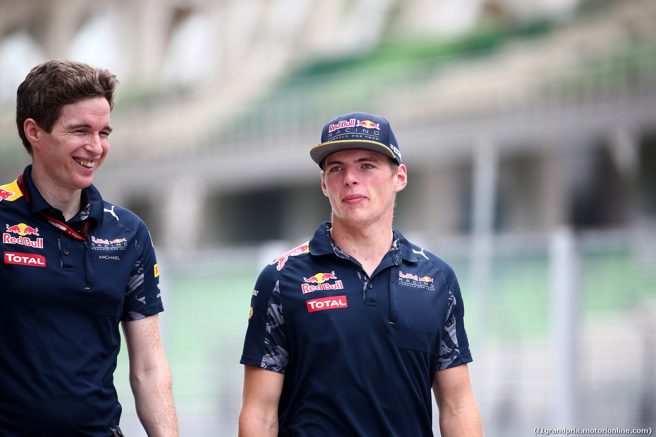 GP MALESIA, 29.09.2016 - Max Verstappen (NED) Red Bull Racing RB12