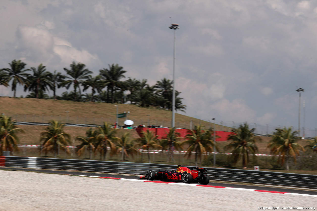 GP MALESIA, 30.09.2016 - Prove Libere 2, Max Verstappen (NED) Red Bull Racing RB12