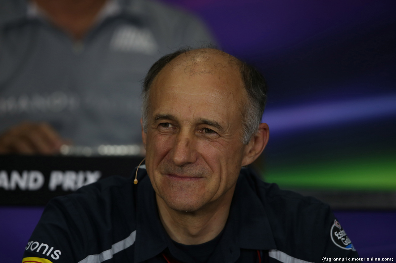 GP MALESIA, 30.09.2016 - Conferenza Stampa, Franz Tost, Scuderia Toro Rosso, Team Principal