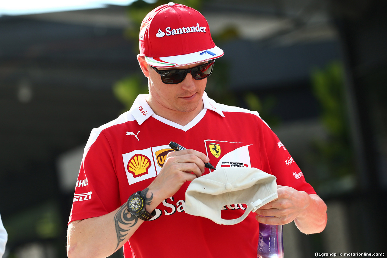 GP MALESIA, 30.09.2016 - Kimi Raikkonen (FIN) Ferrari SF16-H