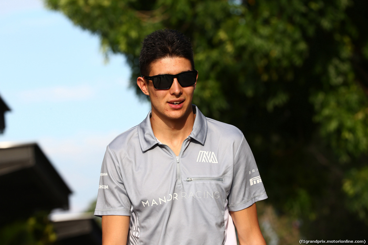 GP MALESIA, 30.09.2016 - Esteban Ocon (FRA) Manor Racing MRT05