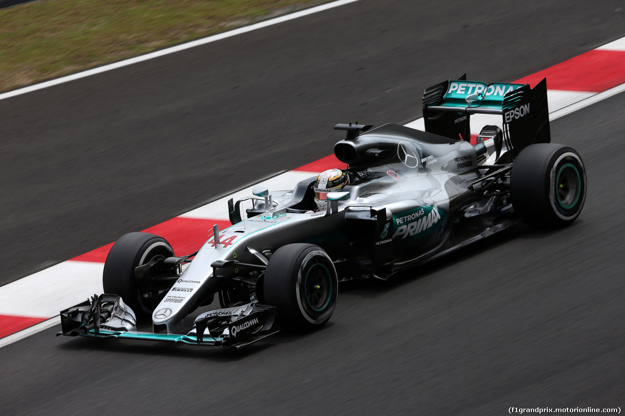 GP MALESIA, 01.10.2016 - Prove Libere 3, Lewis Hamilton (GBR) Mercedes AMG F1 W07 Hybrid