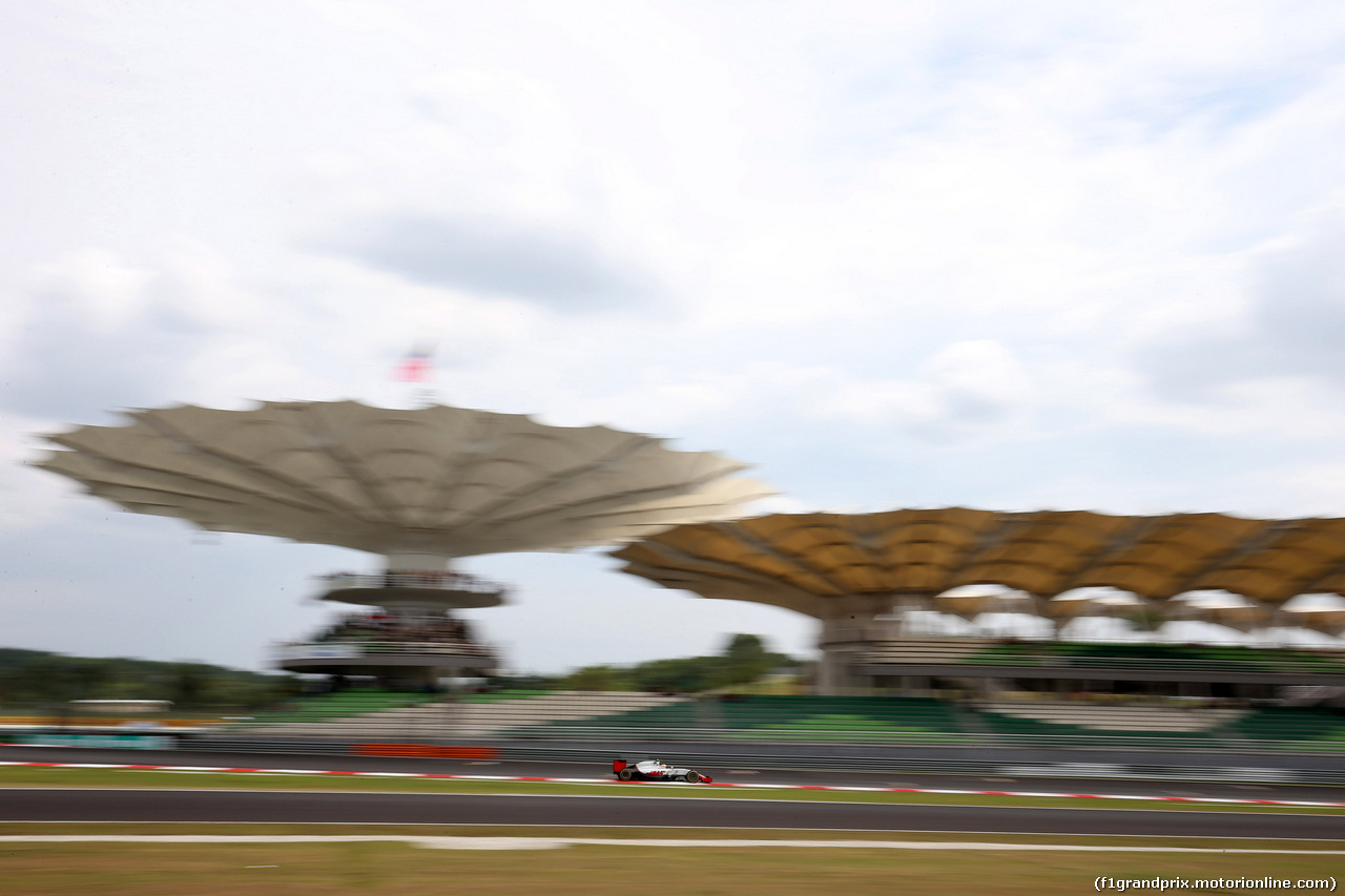 GP MALESIA, 01.10.2016 - Prove Libere 3, Esteban Gutierrez (MEX) Haas F1 Team VF-16