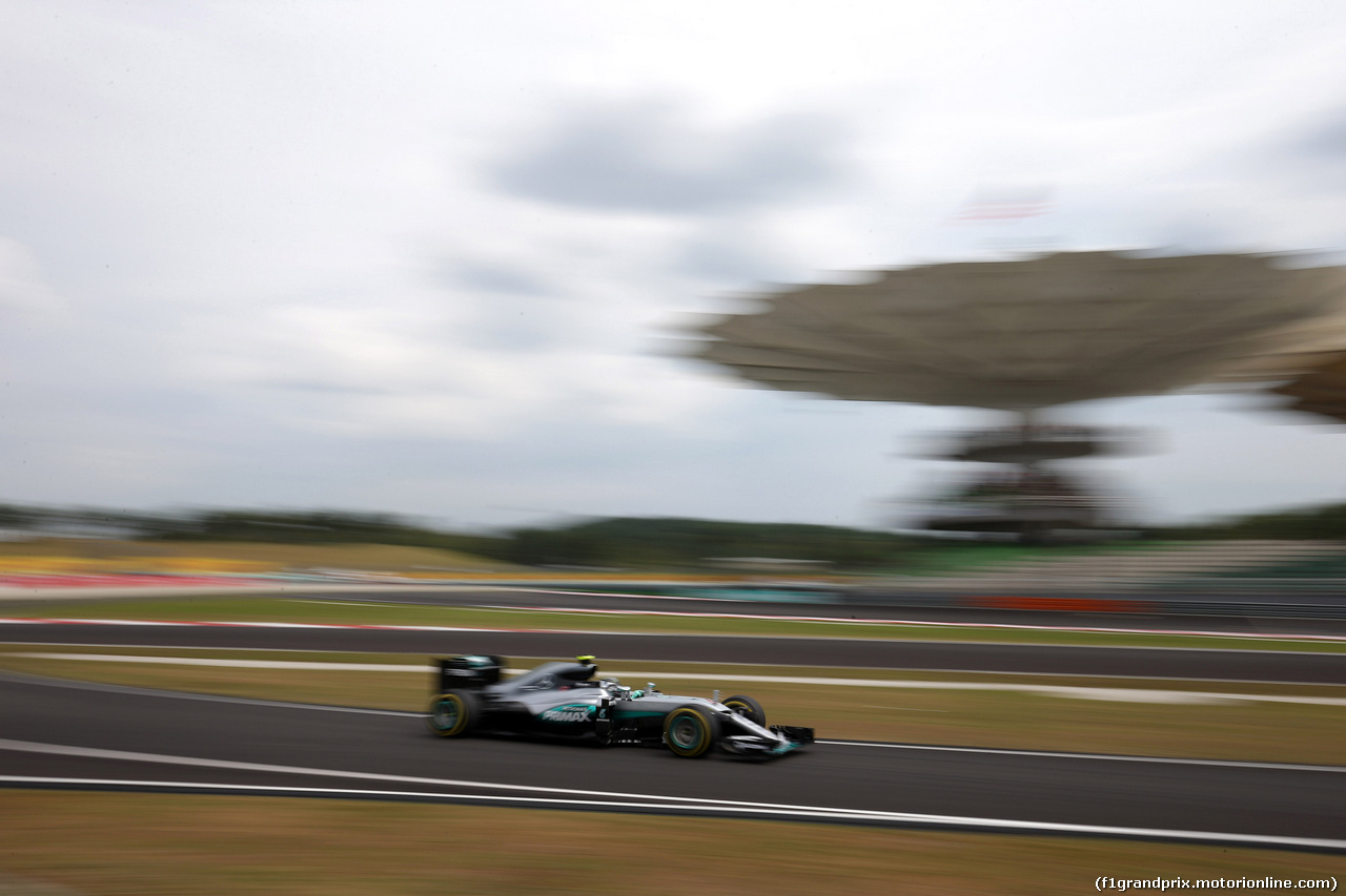 GP MALESIA, 01.10.2016 - Prove Libere 3, Nico Rosberg (GER) Mercedes AMG F1 W07 Hybrid