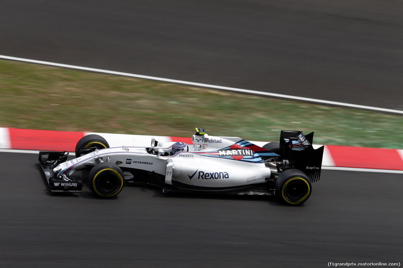 GP MALESIA, 01.10.2016 - Prove Libere 3, Valtteri Bottas (FIN) Williams FW38