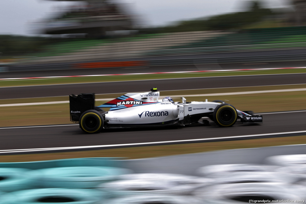 GP MALESIA, 01.10.2016 - Prove Libere 3, Valtteri Bottas (FIN) Williams FW38