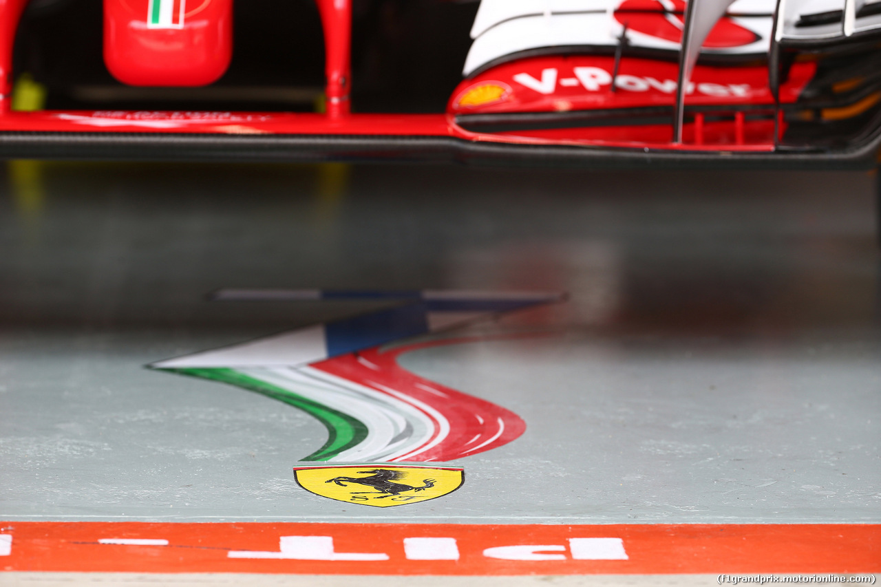 GP MALESIA, 01.10.2016 - Prove Libere 3, Ferrari garage