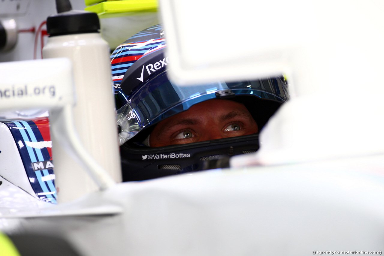 GP MALESIA, 01.10.2016 - Prove Libere 3, Valtteri Bottas (FIN) Williams FW38