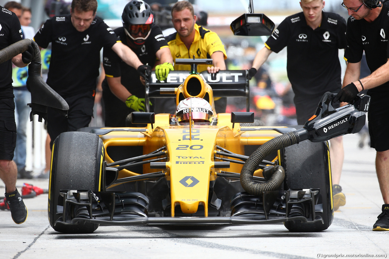 GP MALESIA, 01.10.2016 - Prove Libere 3, Kevin Magnussen (DEN) Renault Sport F1 Team RS16
