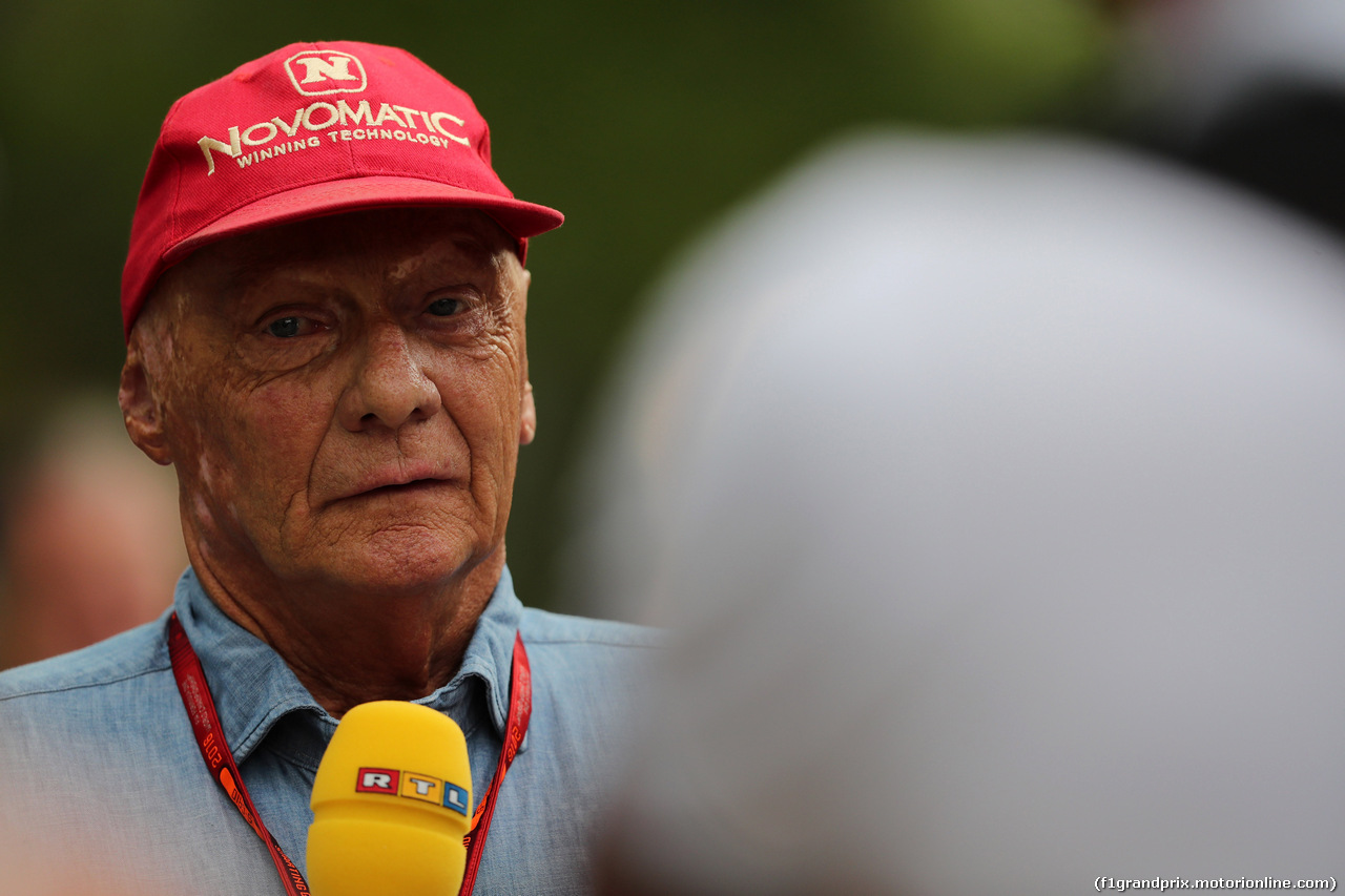 GP MALESIA, 01.10.2016 - Qualifiche, Nikki Lauda (AU), Mercedes