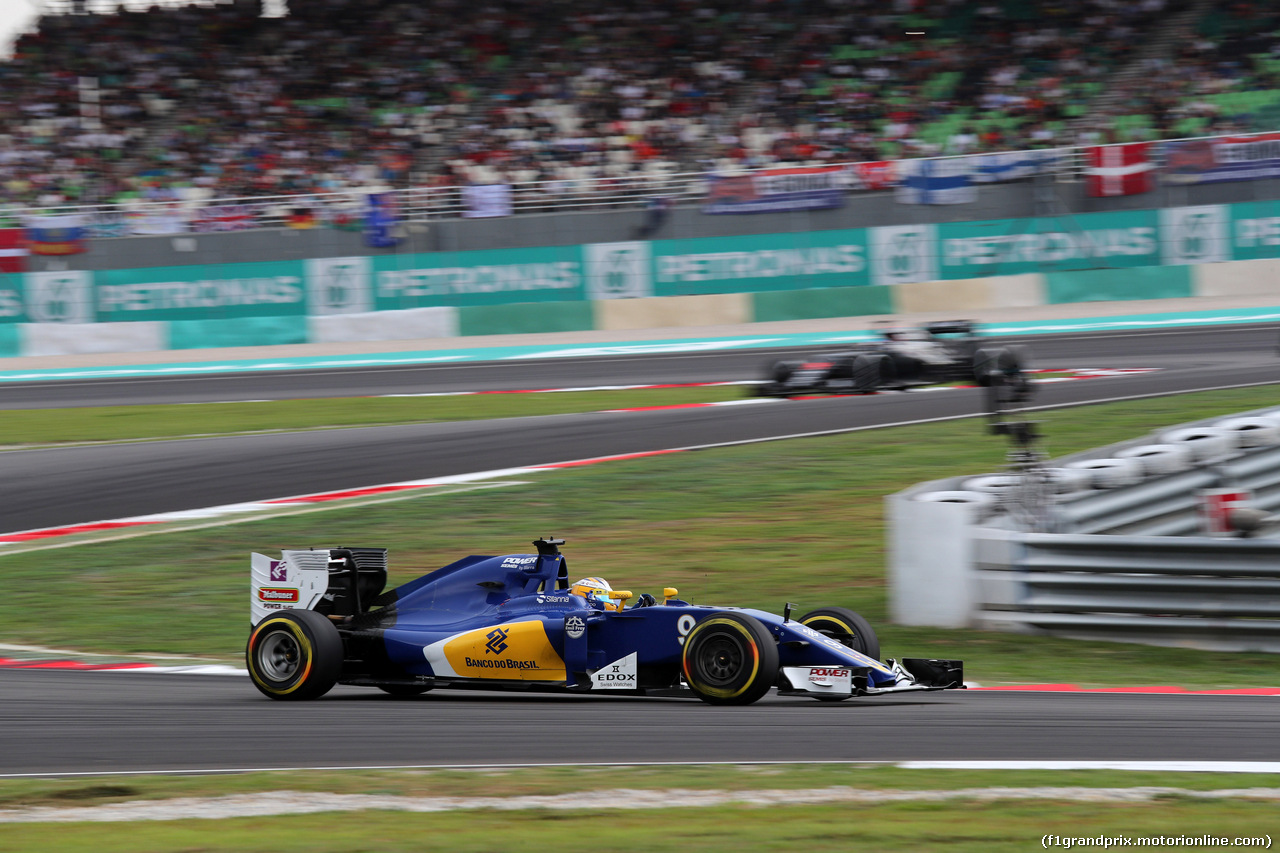 GP MALESIA, 01.10.2016 - Qualifiche, Marcus Ericsson (SUE) Sauber C34