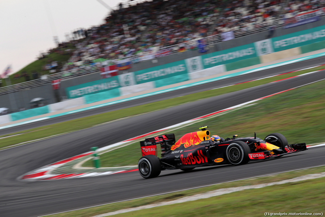 GP MALESIA, 01.10.2016 - Qualifiche, Max Verstappen (NED) Red Bull Racing RB12