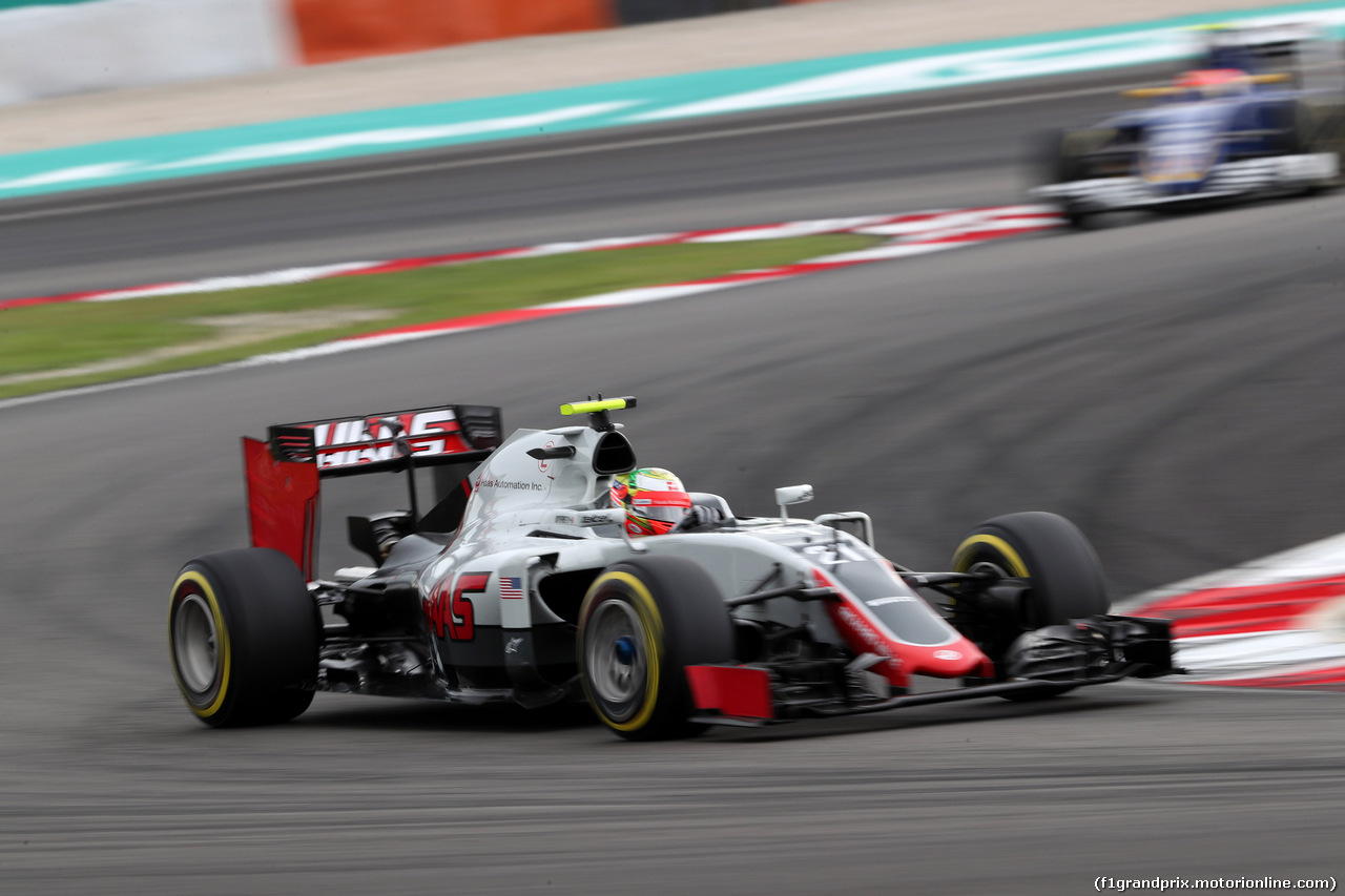 GP MALESIA, 01.10.2016 - Qualifiche, Esteban Gutierrez (MEX) Haas F1 Team VF-16