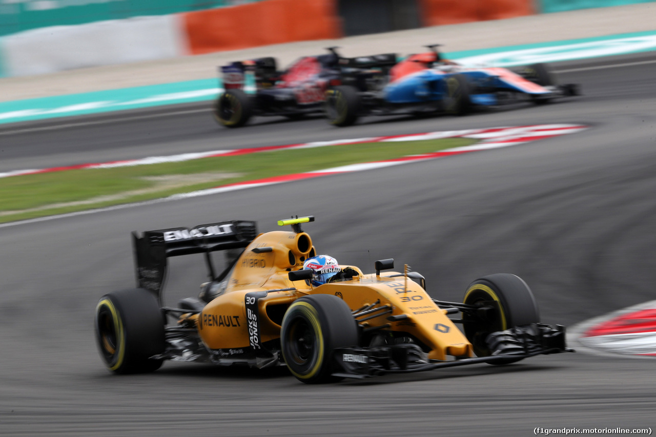 GP MALESIA, 01.10.2016 - Qualifiche, Jolyon Palmer (GBR) Renault Sport F1 Team RS16