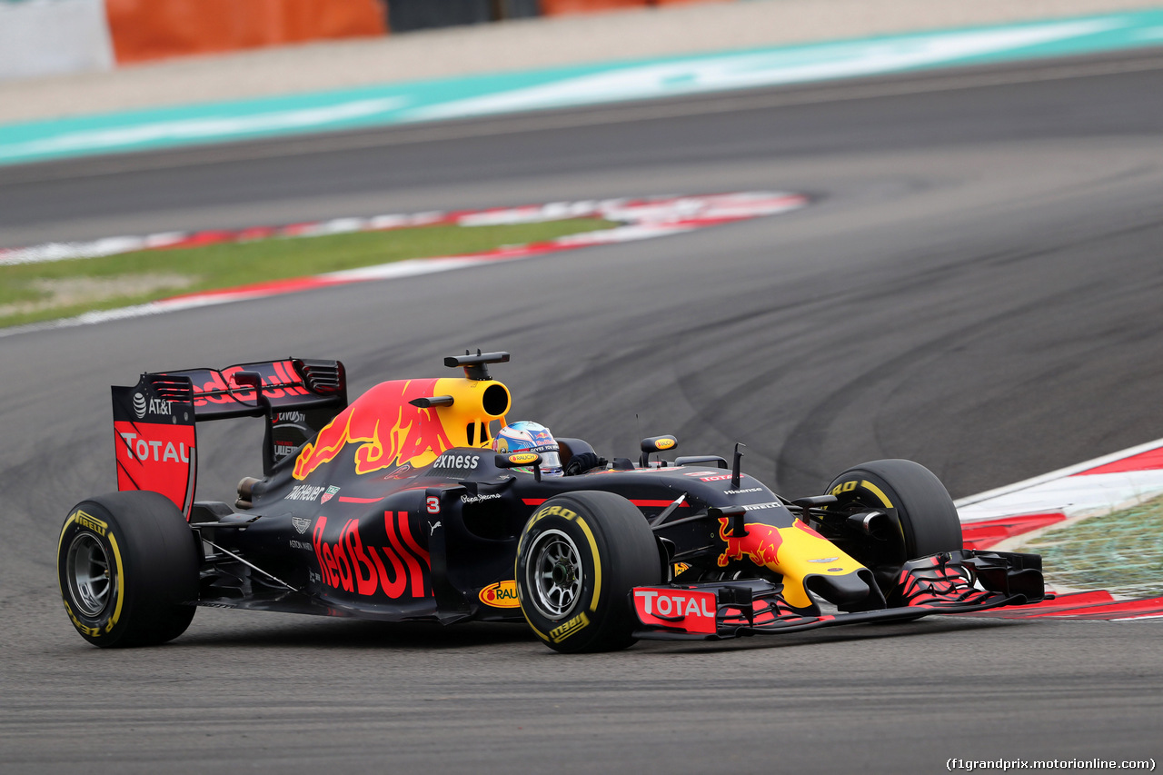 GP MALESIA, 01.10.2016 - Qualifiche, Daniel Ricciardo (AUS) Red Bull Racing RB12