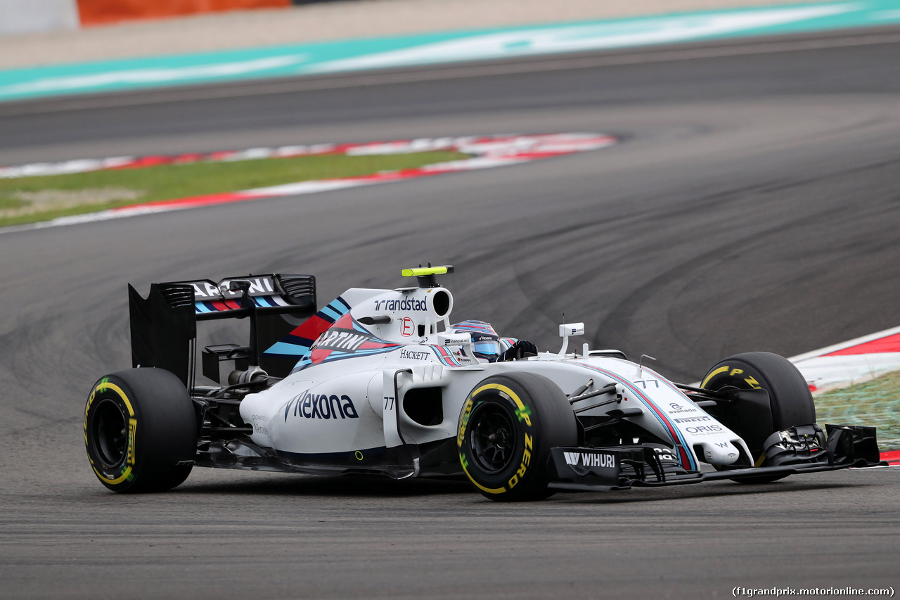 GP MALESIA, 01.10.2016 - Qualifiche, Valtteri Bottas (FIN) Williams FW38