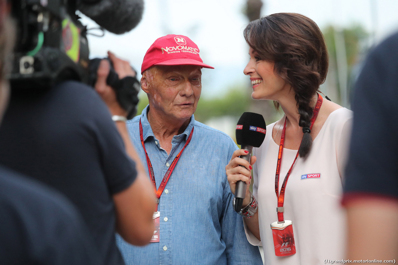GP MALESIA, 01.10.2016 - Nikki Lauda (AU), Mercedes