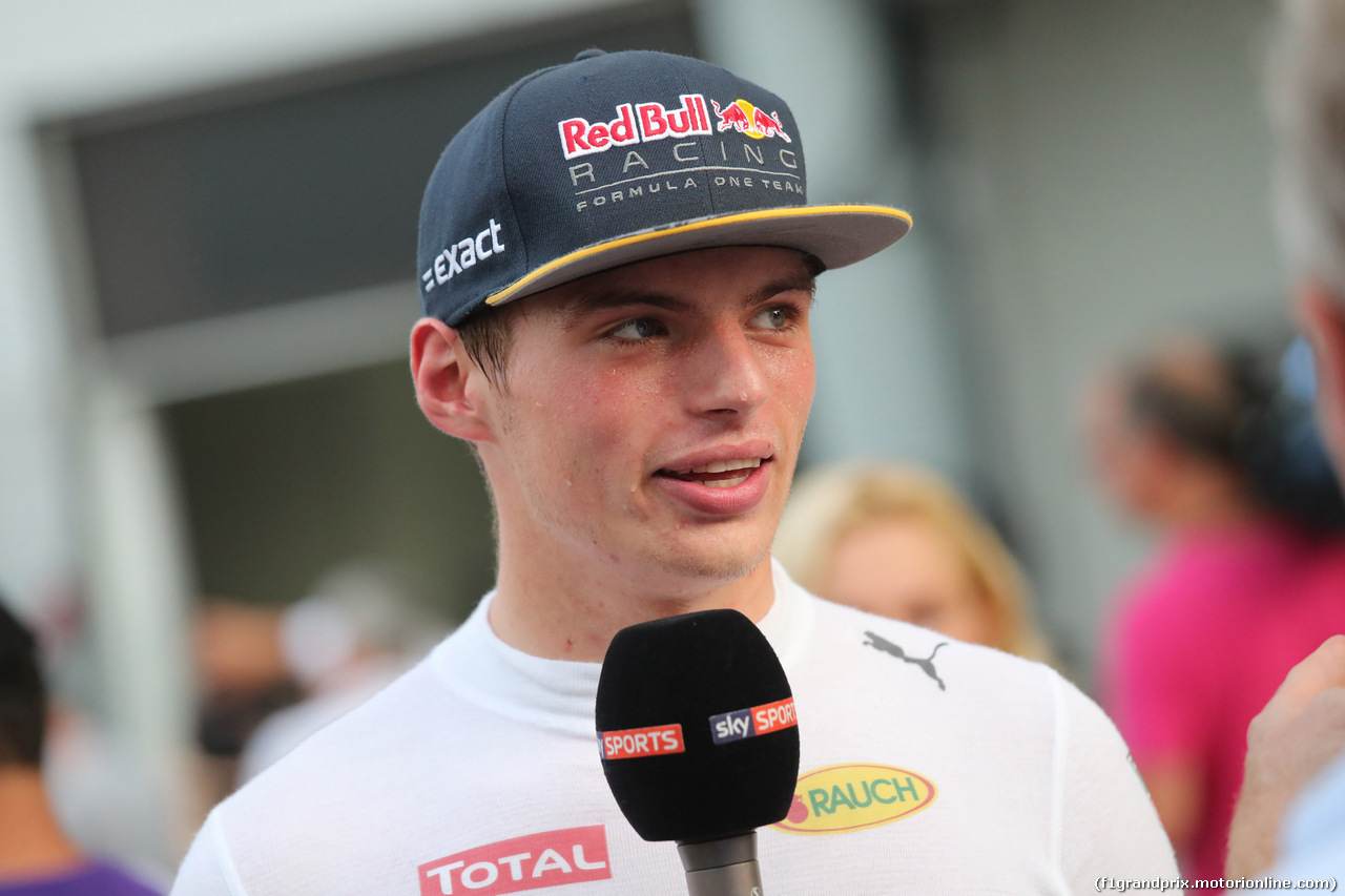 GP MALESIA, 01.10.2016 - Max Verstappen (NED) Red Bull Racing RB12