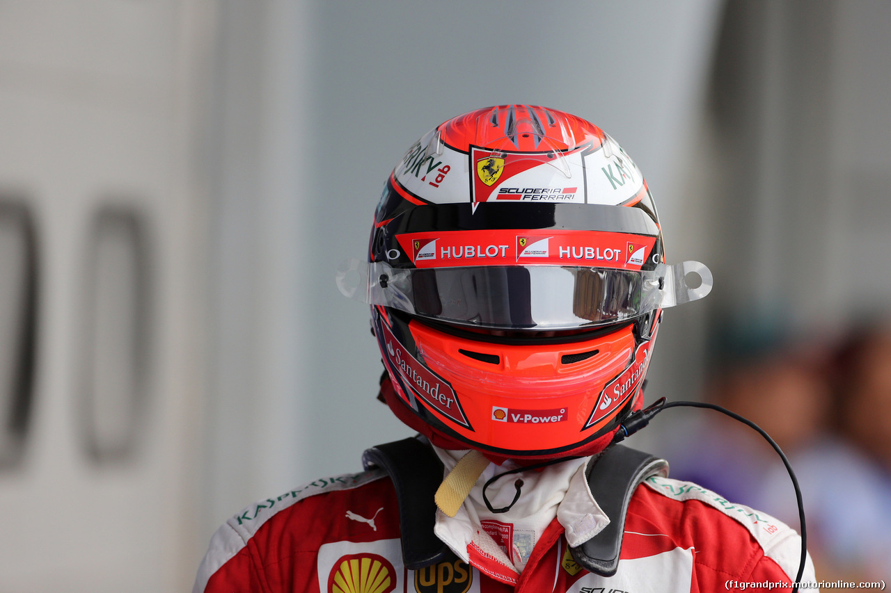 GP MALESIA, 01.10.2016 - Qualifiche, Kimi Raikkonen (FIN) Ferrari SF16-H