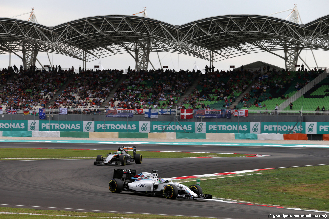 GP MALESIA, 01.10.2016 - Qualifiche, Felipe Massa (BRA) Williams FW38