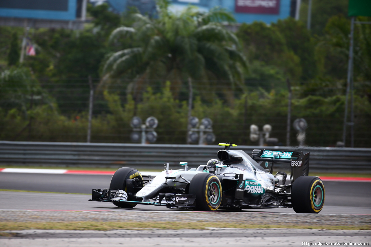 GP MALESIA, 01.10.2016 - Qualifiche, Nico Rosberg (GER) Mercedes AMG F1 W07 Hybrid