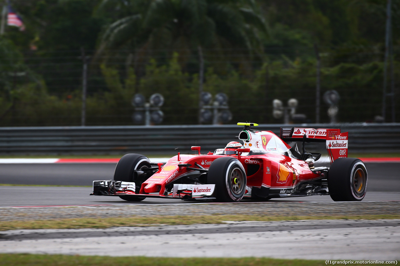 GP MALESIA, 01.10.2016 - Qualifiche, Kimi Raikkonen (FIN) Ferrari SF16-H