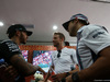 GP MALESIA, 30.09.2016 - Jenson Button (GBR)  McLaren Honda MP4-31 celebrates his 300th GP with Lewis Hamilton (GBR) Mercedes AMG F1 W07 Hybrid e Felipe Massa (BRA) Williams FW38