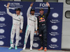 GP MALESIA, 01.10.2016 - Qualifiche, secondo Nico Rosberg (GER) Mercedes AMG F1 W07 Hybrid e Lewis Hamilton (GBR) Mercedes AMG F1 W07 Hybrid pole position, terzo Max Verstappen (NED) Red Bull Racing RB12