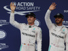 GP MALESIA, 01.10.2016 - Qualifiche, secondo Nico Rosberg (GER) Mercedes AMG F1 W07 Hybrid e Lewis Hamilton (GBR) Mercedes AMG F1 W07 Hybrid pole position