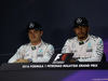 GP MALESIA, 01.10.2016 - Qualifiche, Conferenza Stampa, Nico Rosberg (GER) Mercedes AMG F1 W07 Hybrid e Lewis Hamilton (GBR) Mercedes AMG F1 W07 Hybrid