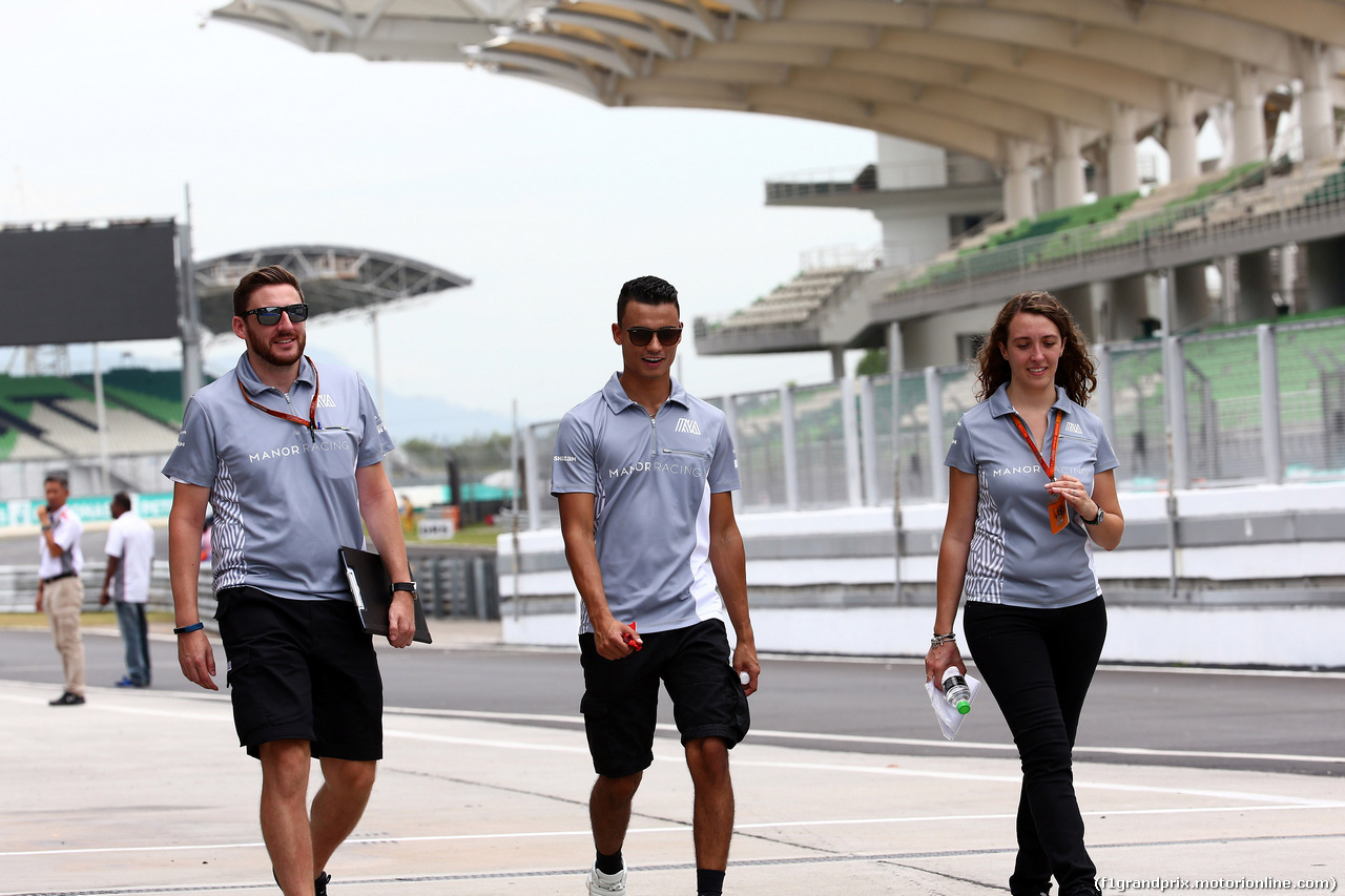 GP MALESIA, 29.09.2016 - Pascal Wehrlein (GER) Manor Racing MRT05