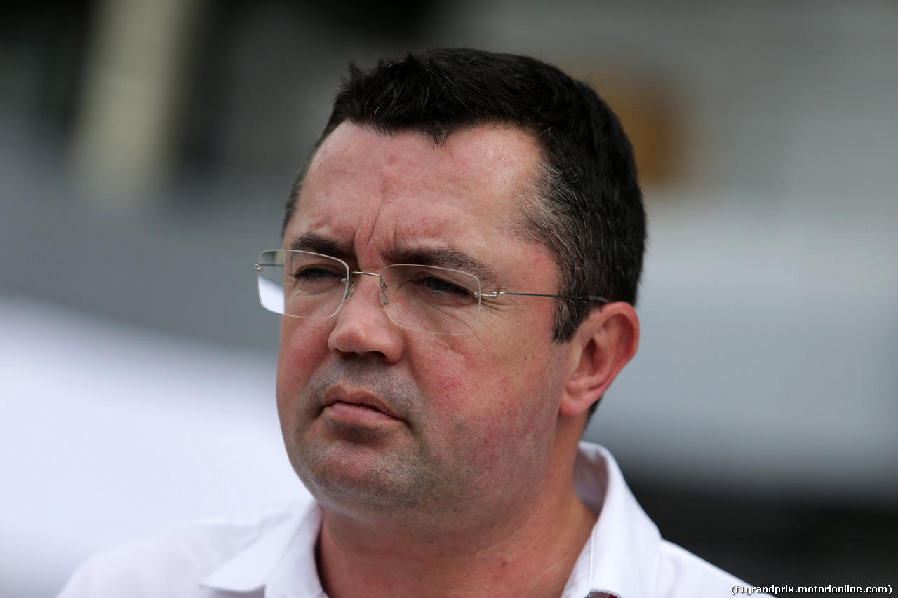 GP MALESIA, 29.09.2016 - Eric Boullier (FRA) McLaren Racing Director
