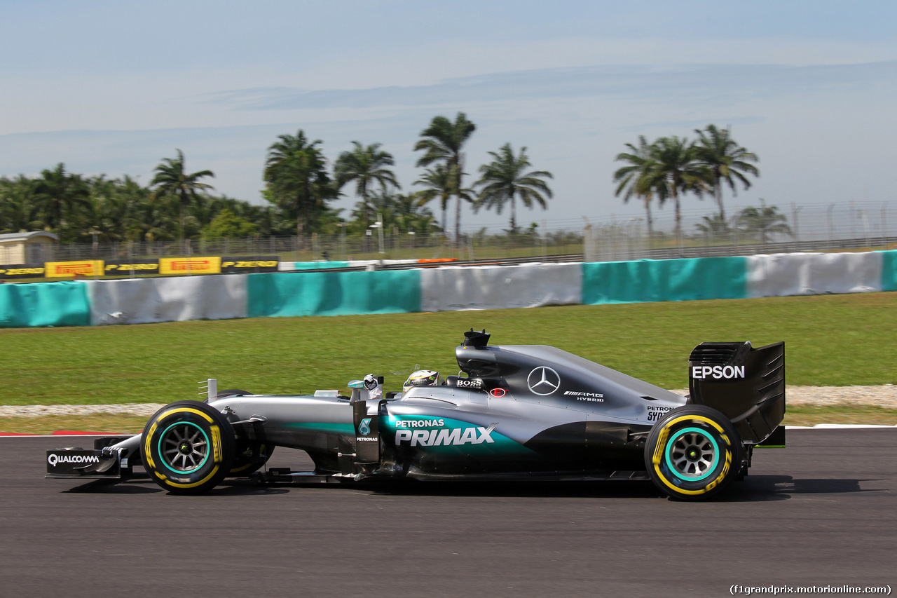 GP MALESIA, 30.09.2016 - Prove Libere 1, Lewis Hamilton (GBR) Mercedes AMG F1 W07 Hybrid
