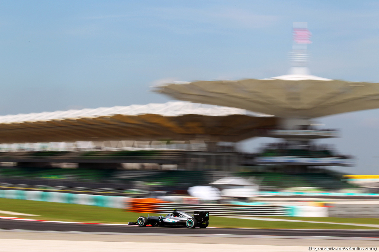 GP MALESIA, 30.09.2016 - Prove Libere 1, Nico Rosberg (GER) Mercedes AMG F1 W07 Hybrid