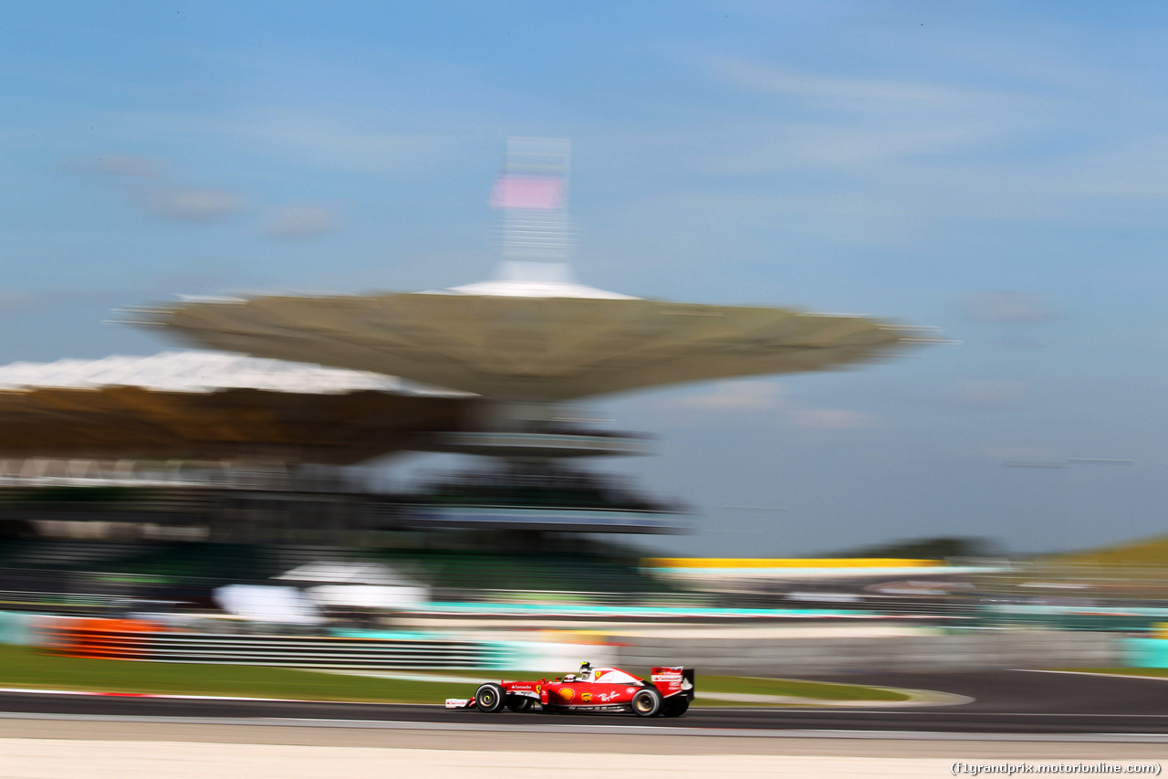 GP MALESIA, 30.09.2016 - Prove Libere 1, Kimi Raikkonen (FIN) Ferrari SF16-H