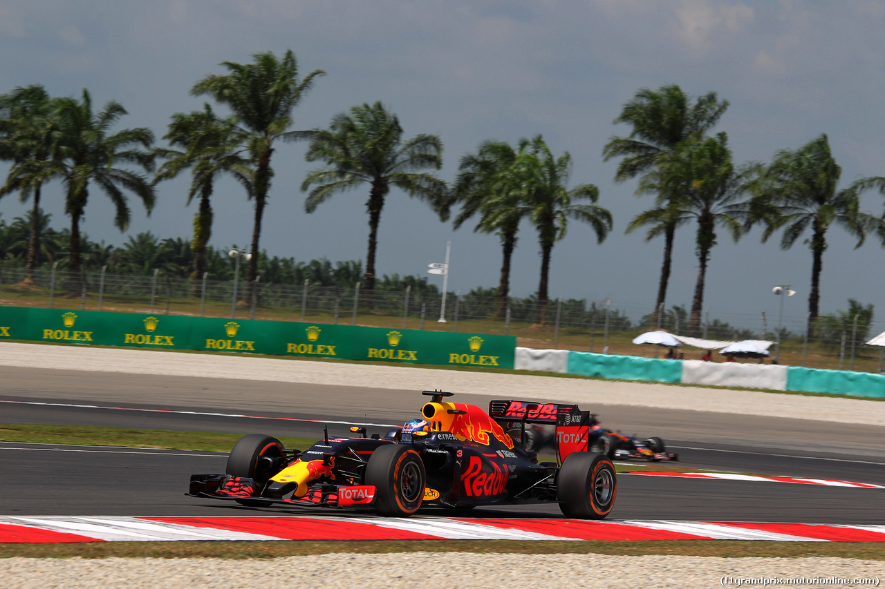 GP MALESIA, 30.09.2016 - Prove Libere 1, Daniel Ricciardo (AUS) Red Bull Racing RB12