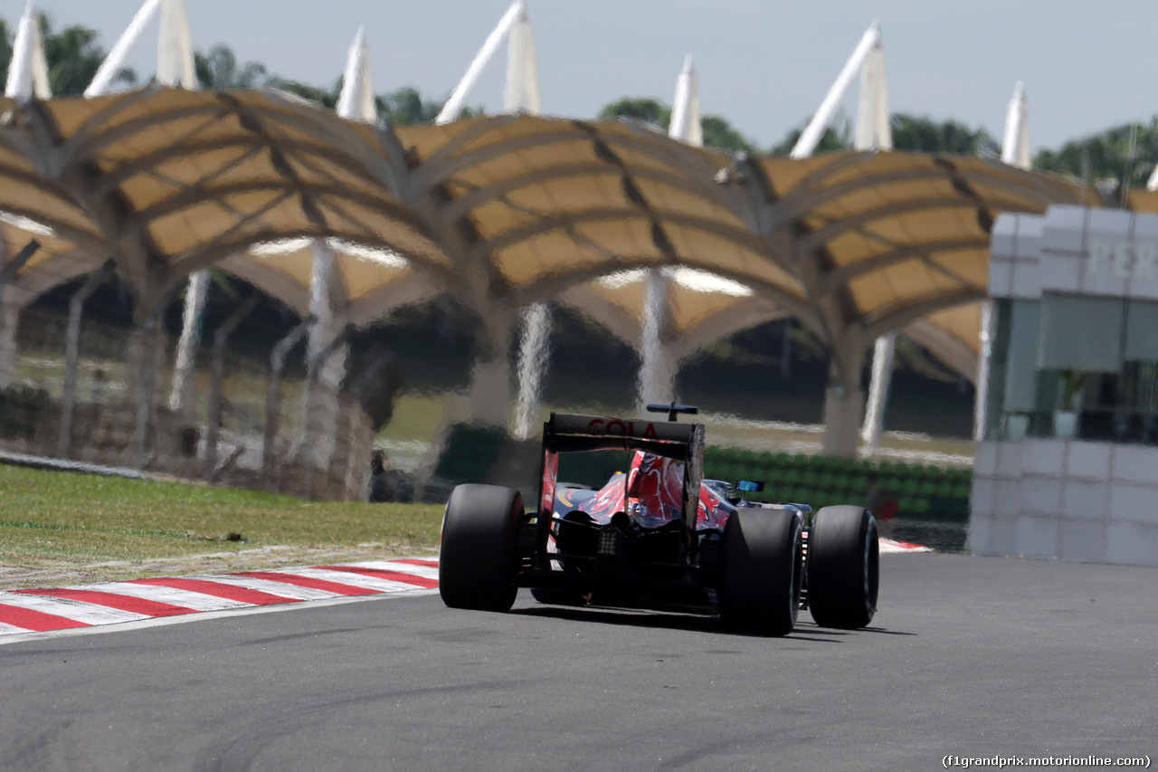 GP MALESIA, 30.09.2016 - Prove Libere 1, Daniil Kvyat (RUS) Scuderia Toro Rosso STR11