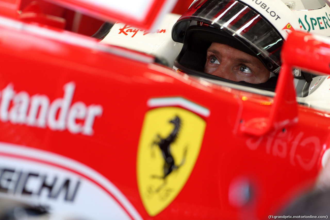 GP MALESIA, 30.09.2016 - Prove Libere 1, Sebastian Vettel (GER) Ferrari SF16-H