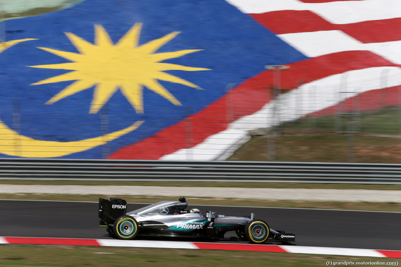 GP MALESIA, 30.09.2016 - Prove Libere 1, Lewis Hamilton (GBR) Mercedes AMG F1 W07 Hybrid